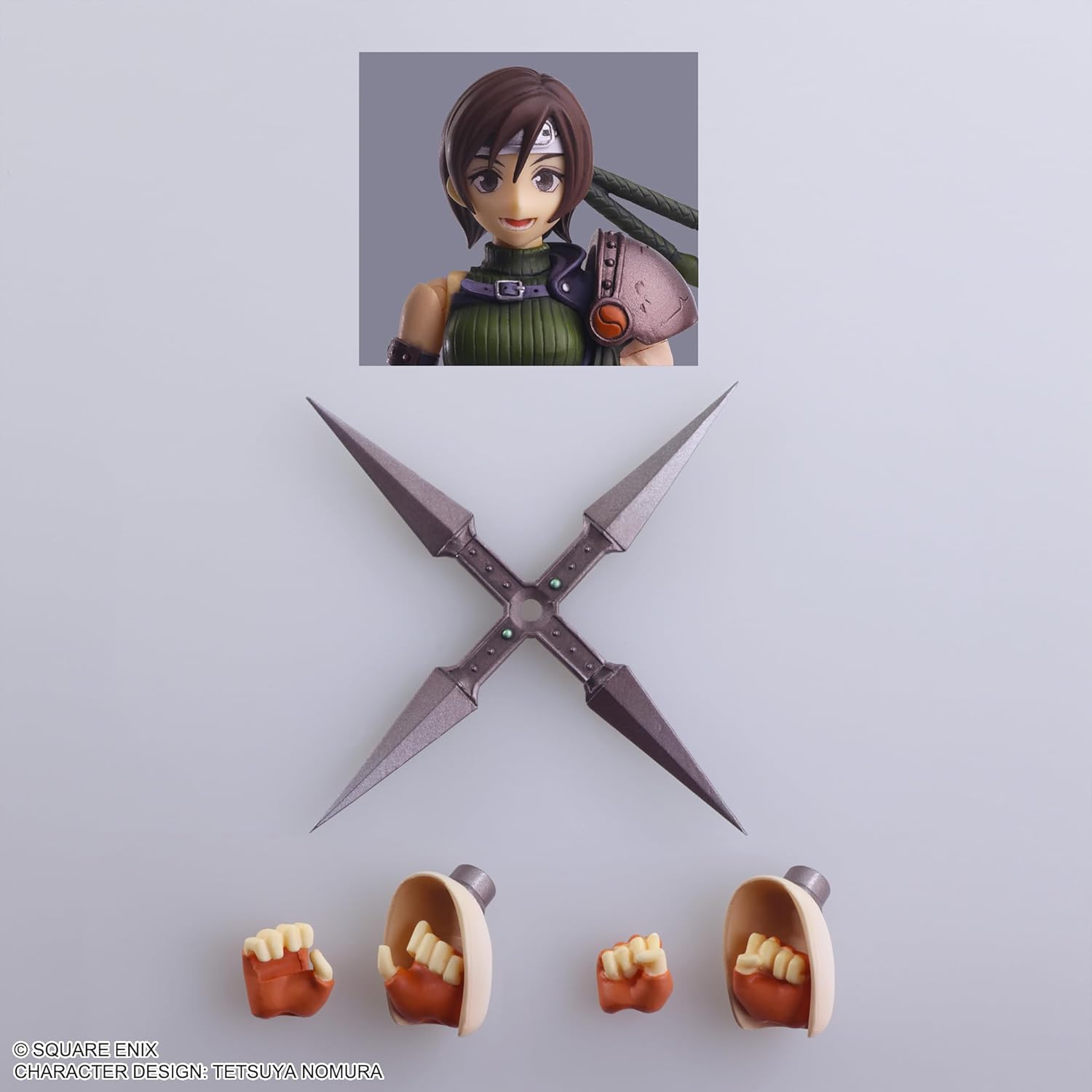 Square Enix Final Fantasy VII 6 Inch Action Figure Bring Arts - Yuffy Kisaragi