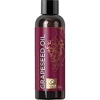 Vista 8 de Pure Grapeseed Oil for Skin Care - Cold Pressed Grape Seed Oil Liquid for Skin with Moisturizing Carrier Oil for Essential Oils Mixing - Natural