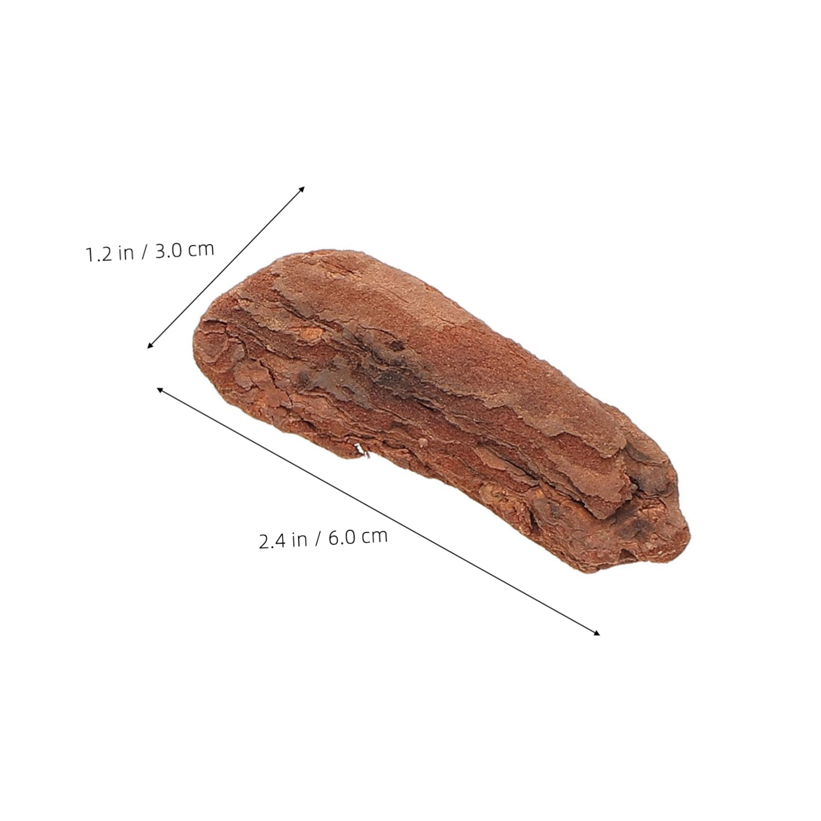 Abaodam Bag Reptile Landscaping Mat Tree Bark Decor Safe for Aquatic Reptiles Decorative Terrarium for Turtle Lizard Fish Tanks