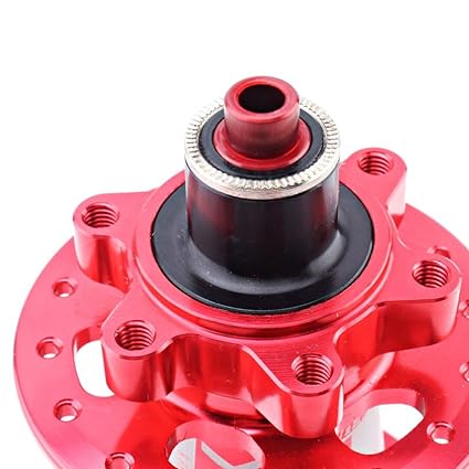OFKLADE Bike 12 to 9mm Thru Axle Quick Release Hub Conversion Skewer Adapter Red