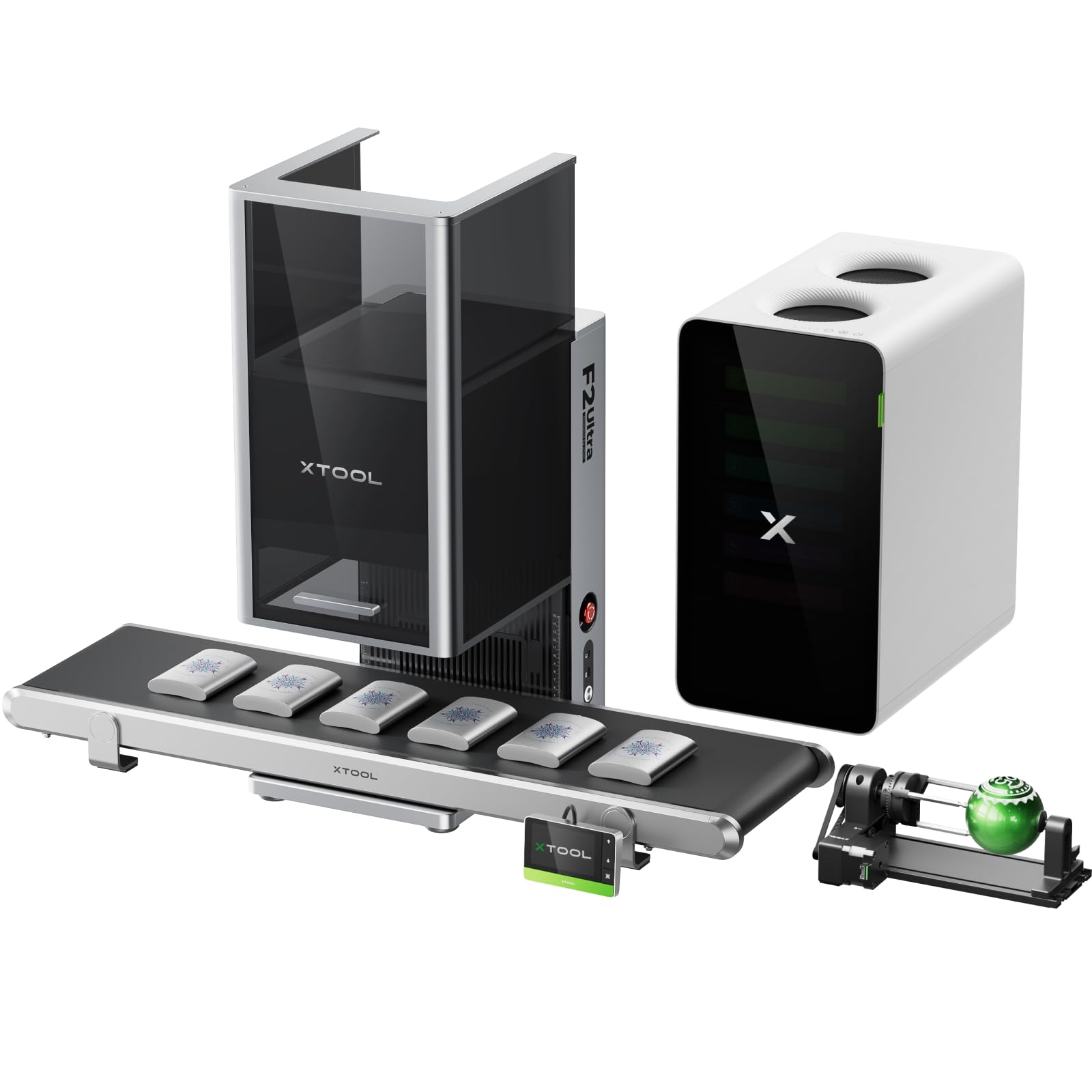 Amazon.com: xTool F2 Ultra Deluxe Bundle, 60W MOPA & 40W Diode