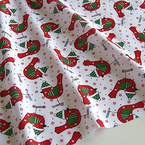 100 Polycotton Christmas Fabric NEW DESIGNS (Per Metre) Christmas