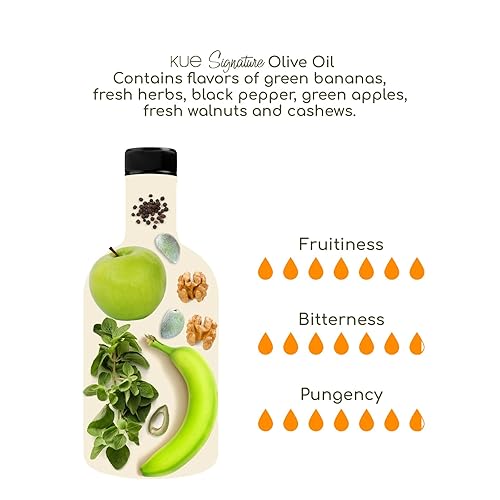 Miniatura 5 de Kue Signature Extra Virgen prensado en frío - Cosecha temprana - Monovarietal - AOVE - Aceite - Aceite - Aceite de oliva con los polifenoles más