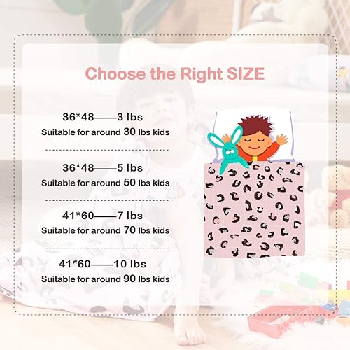 Vista 23 de Sivio - Manta infantil con peso para un mejor sueño Unicornio rosa