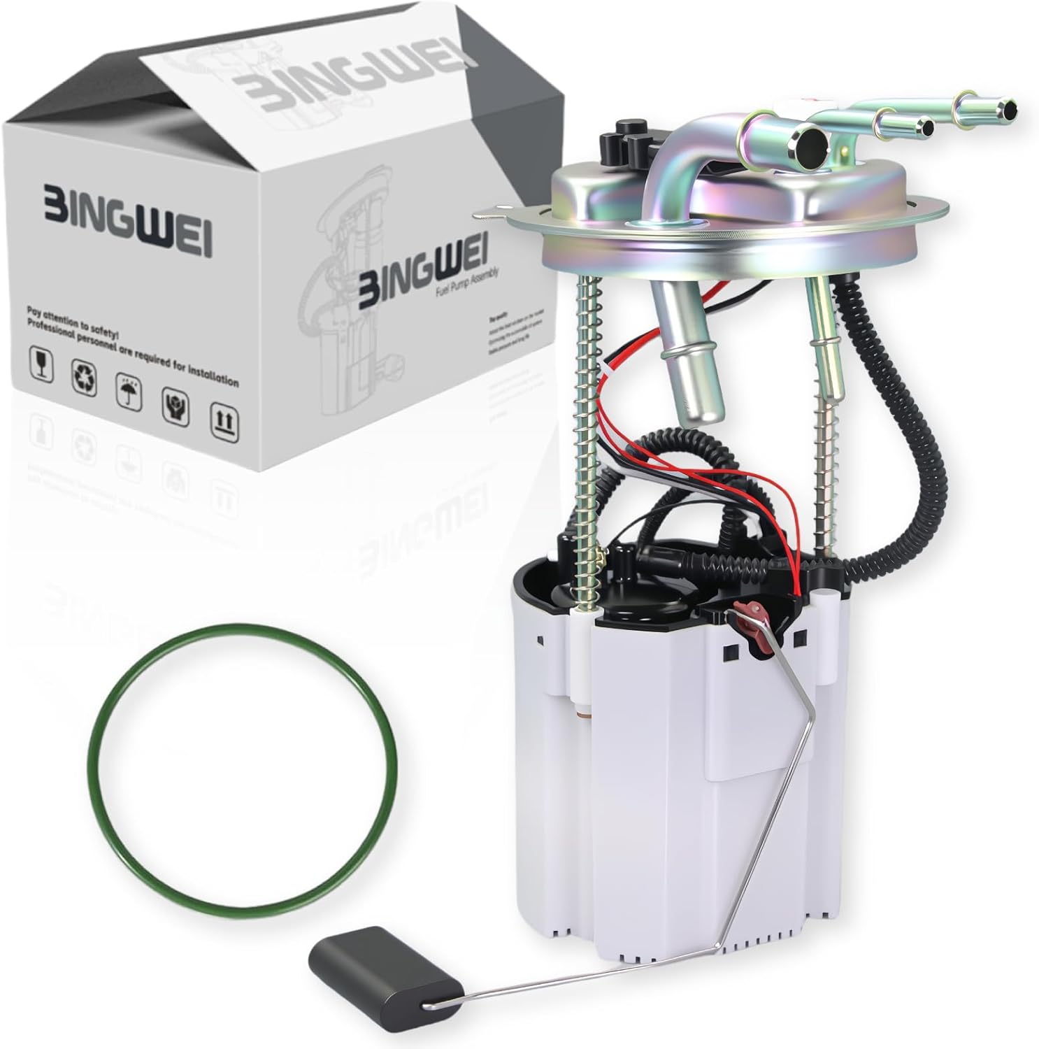 E3581M/Fuel pump Assembly/Compatible with Chevrolet Tahoe 04-07 4.8L 5.3L, Compatible with GMC Yukon 2004-2007 4.8L 5.3L 6.0L 6.2L/Replaces# MU1639, 19256621