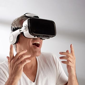 صورة شريبر سماعة بلوتوث Vr مع سماعات من صورة شارب