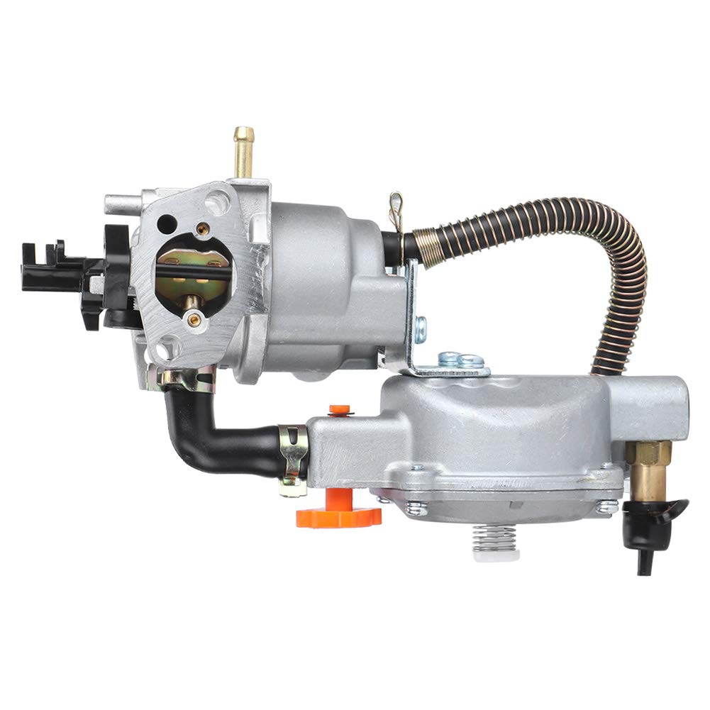 Carburador de combustible dual generador Reemplazo del carburador LPG NG Kit de conversión 2.8KW GX200 170F Carburador de estrangulador manual GX160 2KW 168F