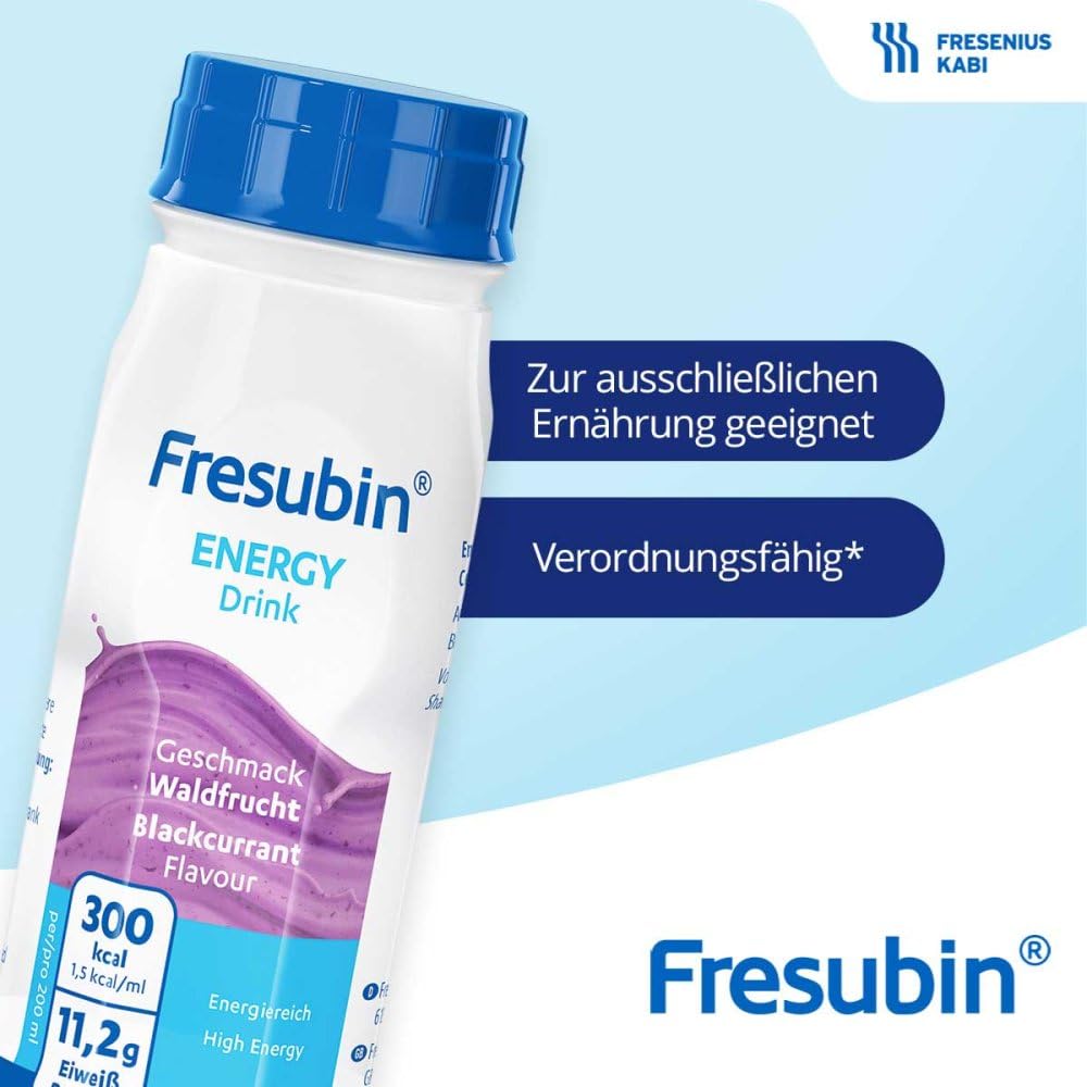 Fresenius Kabi Fresubin Energy Drink Cappuccino Trinkflasche, 6 x 4 x 200 ml, 1er Pack (1 x 5,5 kg)