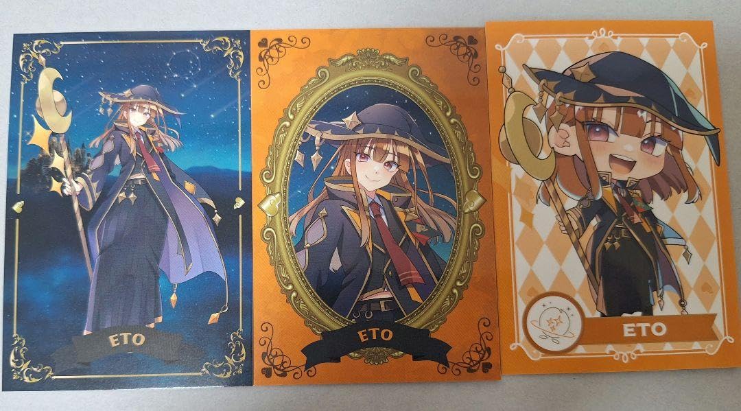 Amazon.co.jp: カラフルピーチ からぴち えと 魔法学園 等身トレカ