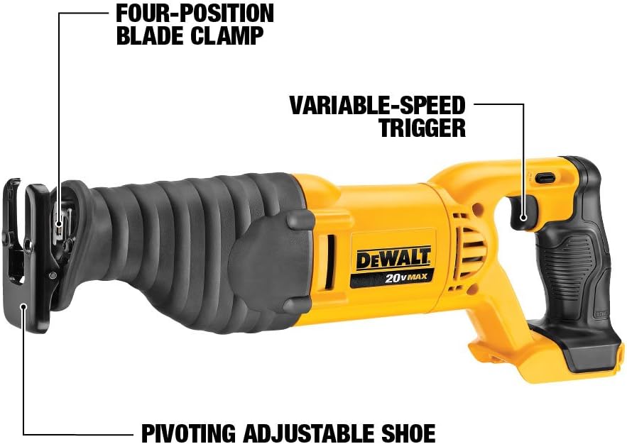 DEWALT 20V MAX Combo Kit, Compact 4-Tool (DCK423D2) - - 