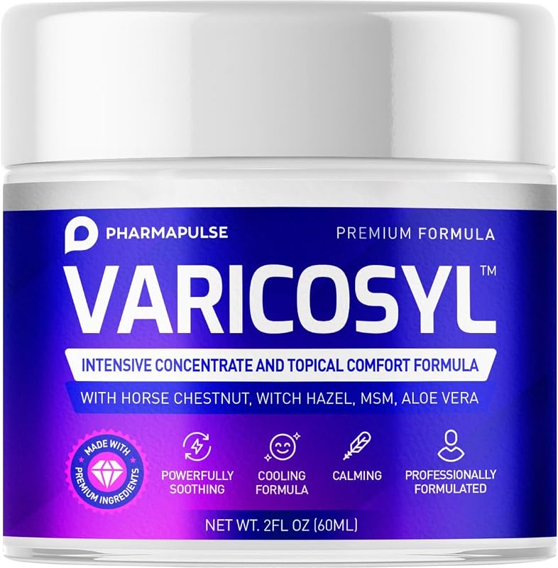 Creme para as pernas Pharmapulse com castanha-da-Índia, arnica, MSM e mentol, textura não oleosa, 56 g