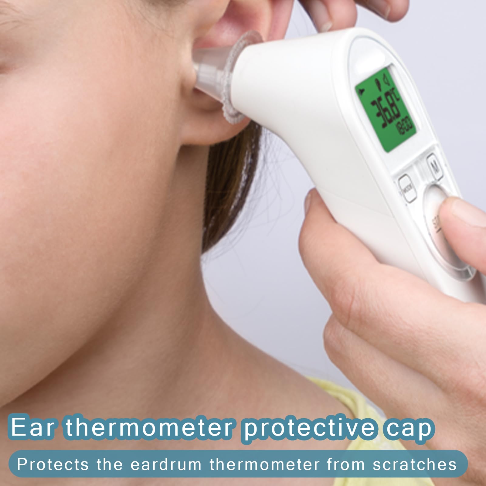 100 Stück Braun Fieberthermometer Schutzkappen,Braun Fieberthermometer Ohr,Braun Thermoscan Lf20 Schutzkappen,Ersatzschutzkappen,Braun Thermoscan Schutzkappe Für Alle Braun Thermoscan Ohrthermomete