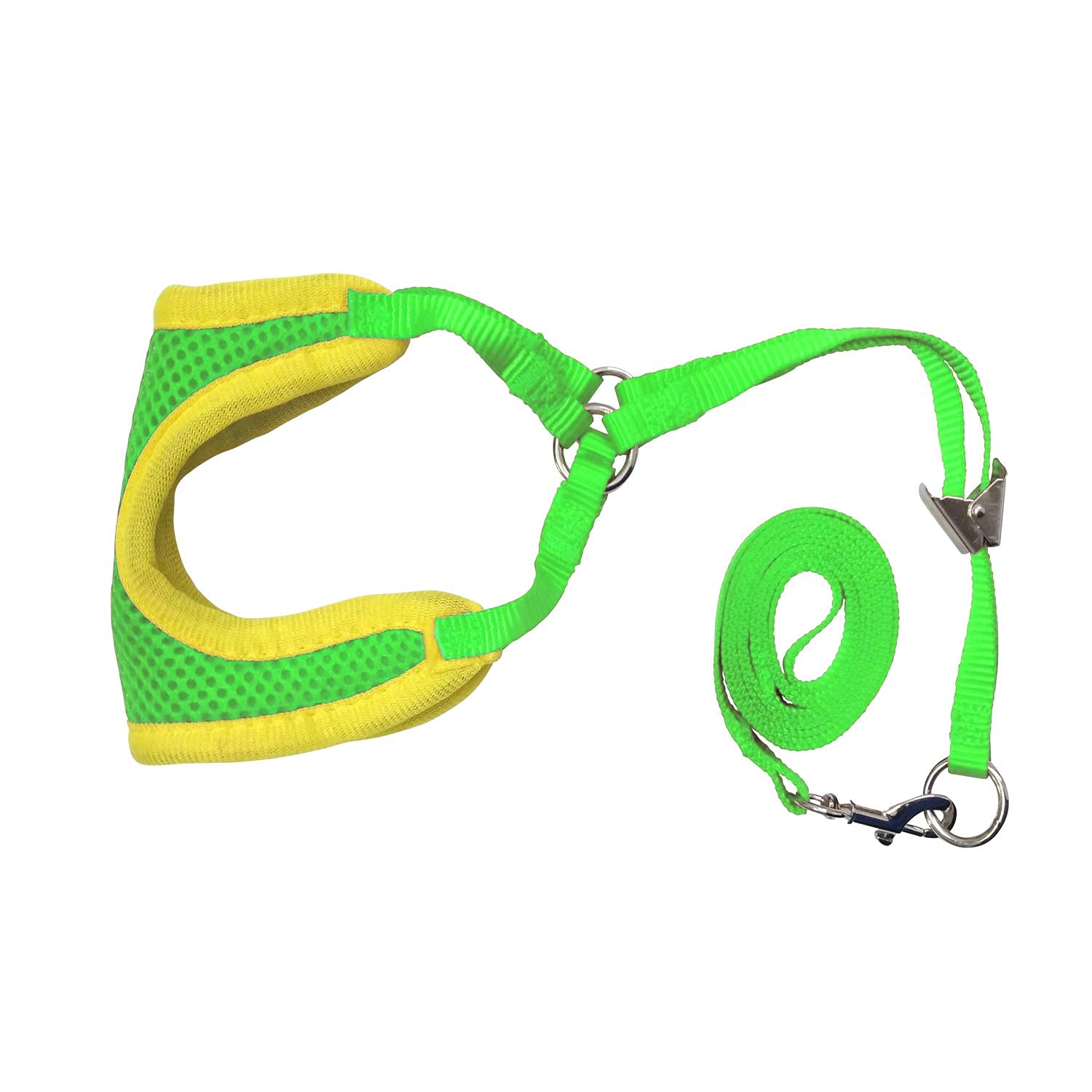 SPYNET Adjustable Soft Mesh Comfort Padded Vest Harness for Small Dogs, Cat, Rabbit, Puppies (Green) (B09S3RP5JY) Amazon Price History, Amazon Price Tracker
