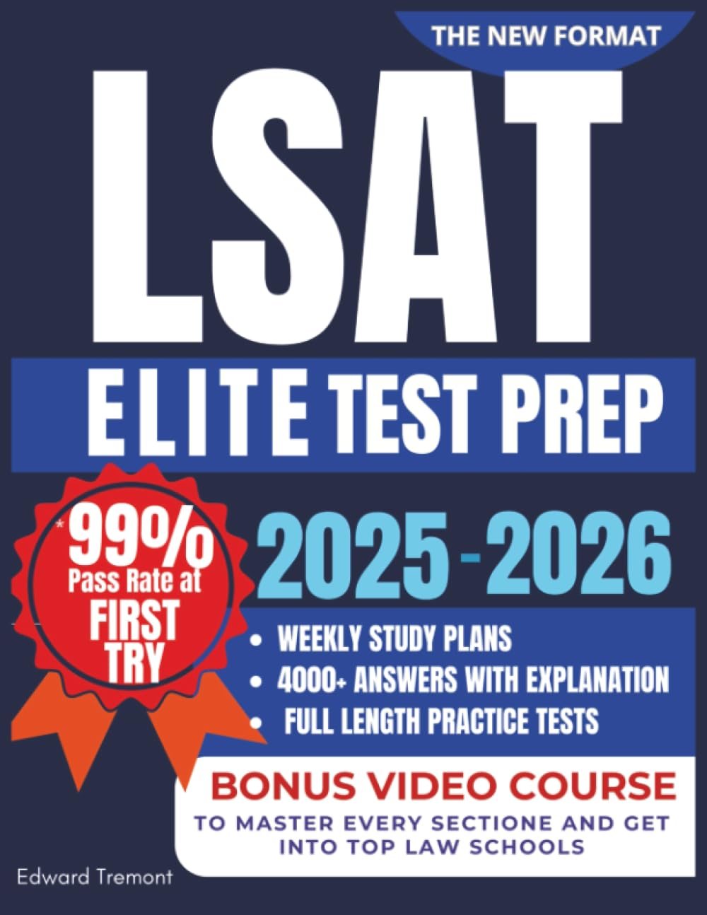 LSAT Elite Test Prep: Ace the New LSAT with Confidence. 4000+ Practice Questions, Weekly Study Plans, and Bonus Video Course to Help You Reach a 170+