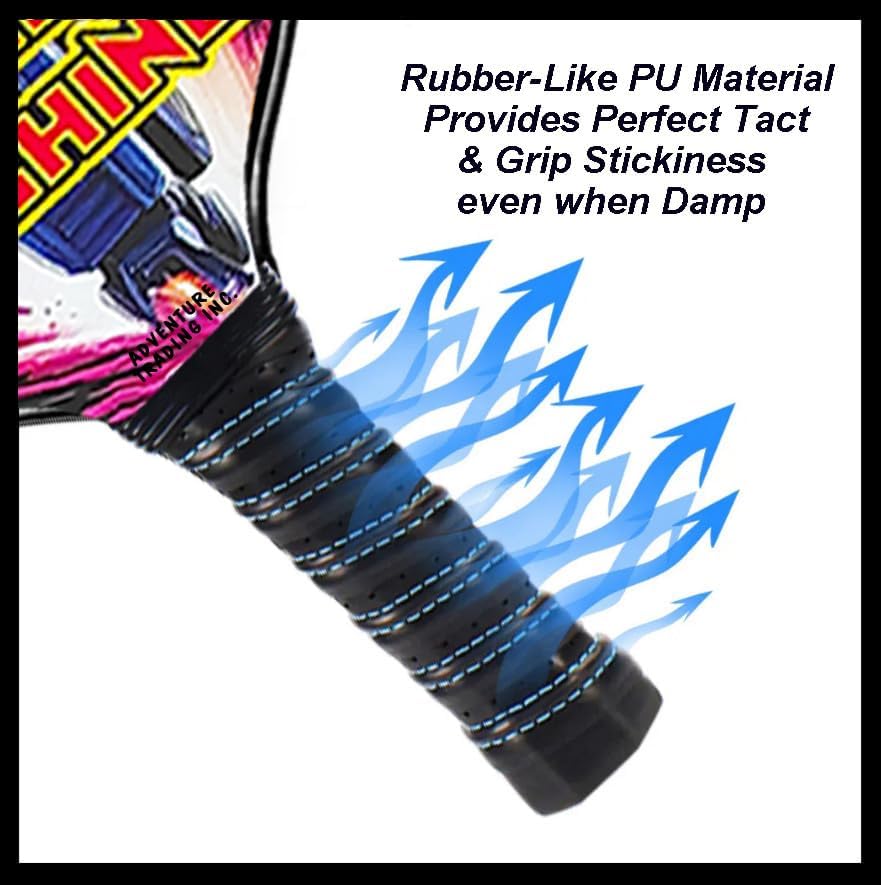 Miniatura 5 de Volley Machine - Juego de paletas de pickleball de fibra de vidrio