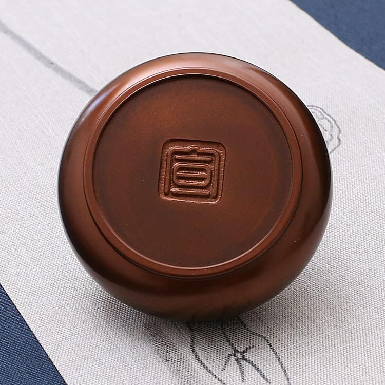 双色平底铜纯铜熏盘禅意茶道沉檀仿古家用香薰炉