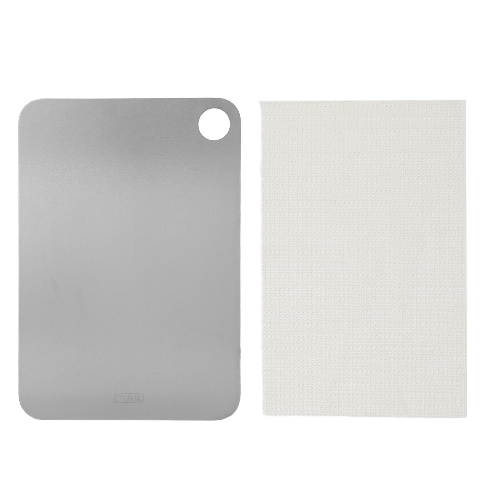 Tagliere Multifunzionale Pure Ti Tagliere da Durevole per Casa e Ristorante 1050 G (360 * 250 * 2,0 mm)