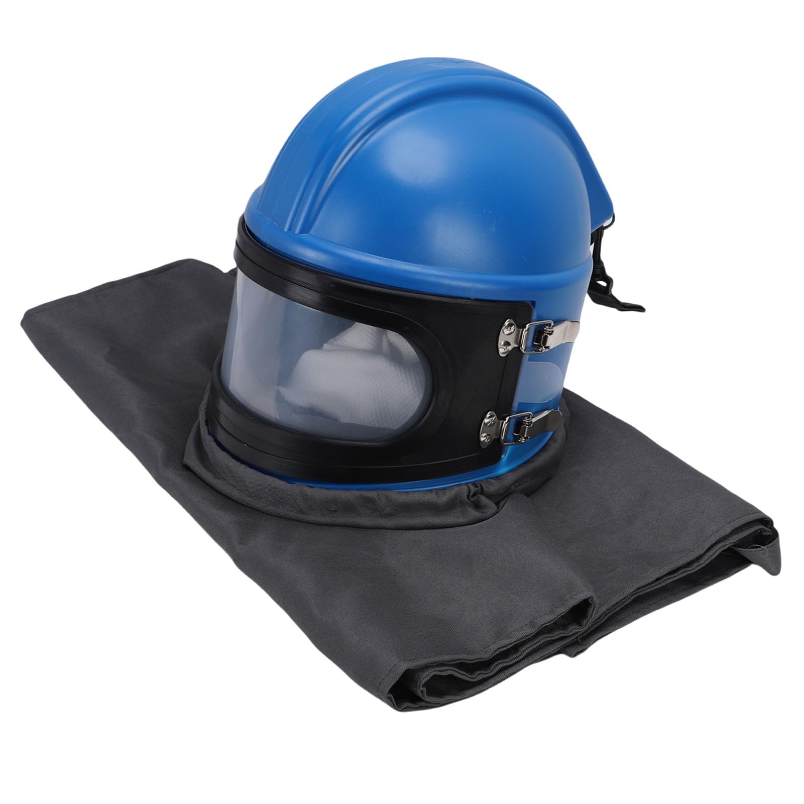 Jeffergarden Chorro de con Protector de Hombro, Equipo de Seguridad ABS, Suministro de Aire Ajustable para Proyectos Pesados ​​en Condiciones Difíciles