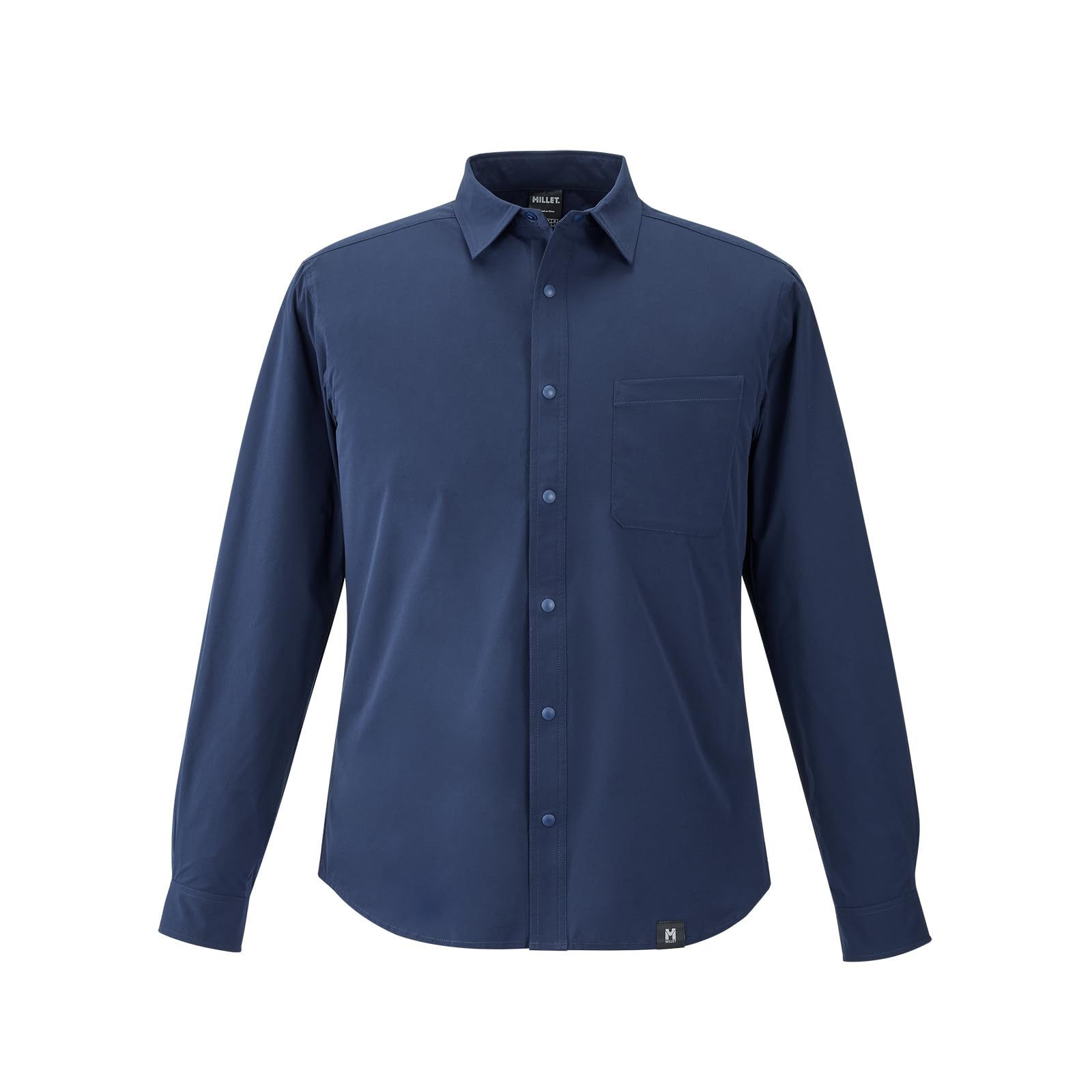 Amazon | [ミレー] IB SOLID SHIRT LS M-SAPHIR-M-MIV03193 | Tシャツ