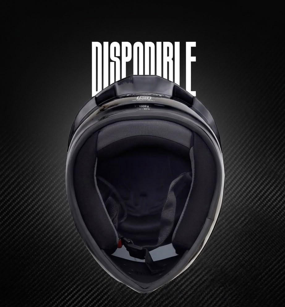 Image of Deletion Apex Solid Full Face Helmet DualSpoiler AeroFlow Performance HighDensity EPS Liner UltraComfort Padding -M