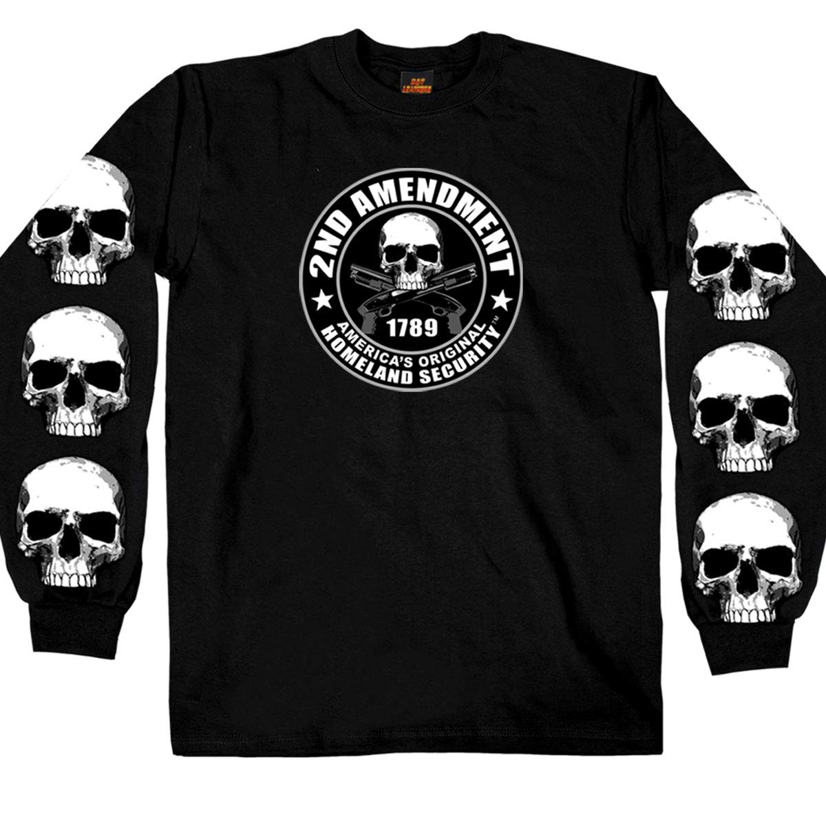 Hot LeathersMen's 2nd Amendment Long Sleeve Shirt