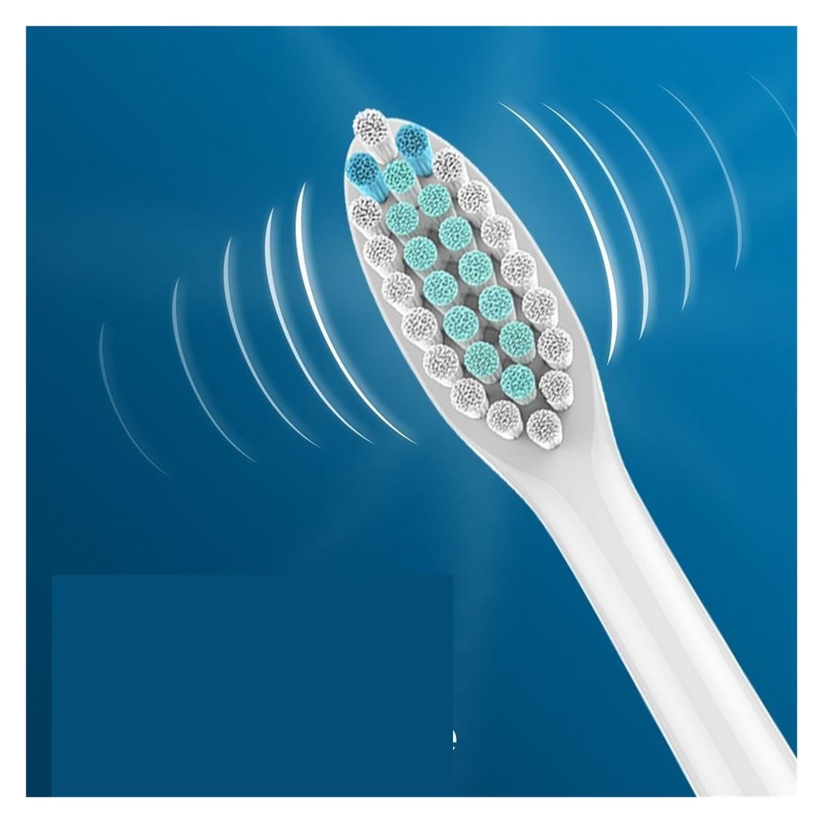 Testine, Compatibile Con Philips, 1100 2100 4100 4300 | 5100 5300 6100 6500 7000 7300 7500 9000 9300 9500 9700 9750 9900, C1 C2 C3 D12(White-12 Pcs)