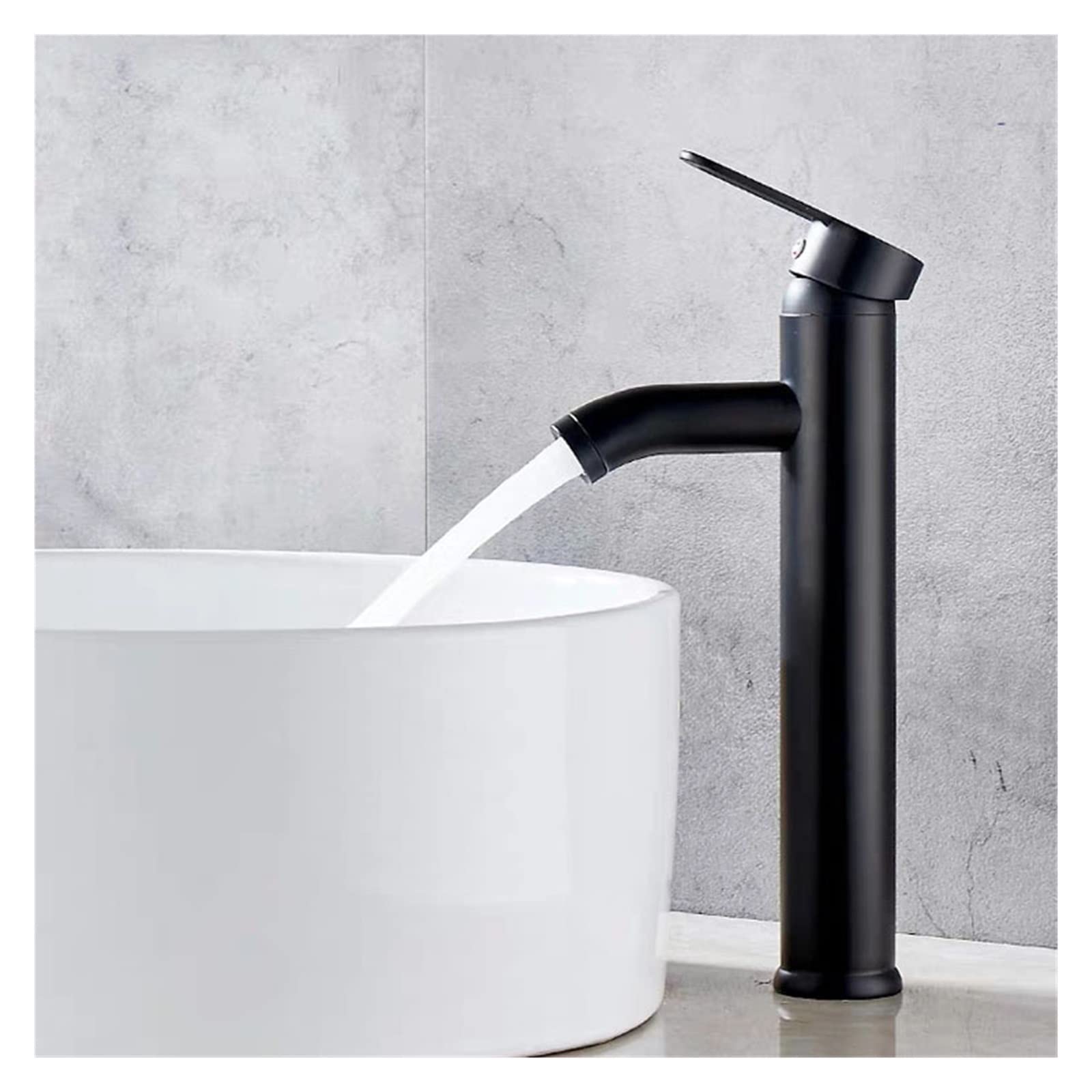 Robinet mitigeur monotrou argenté B2 pour lavabo de salle de bain