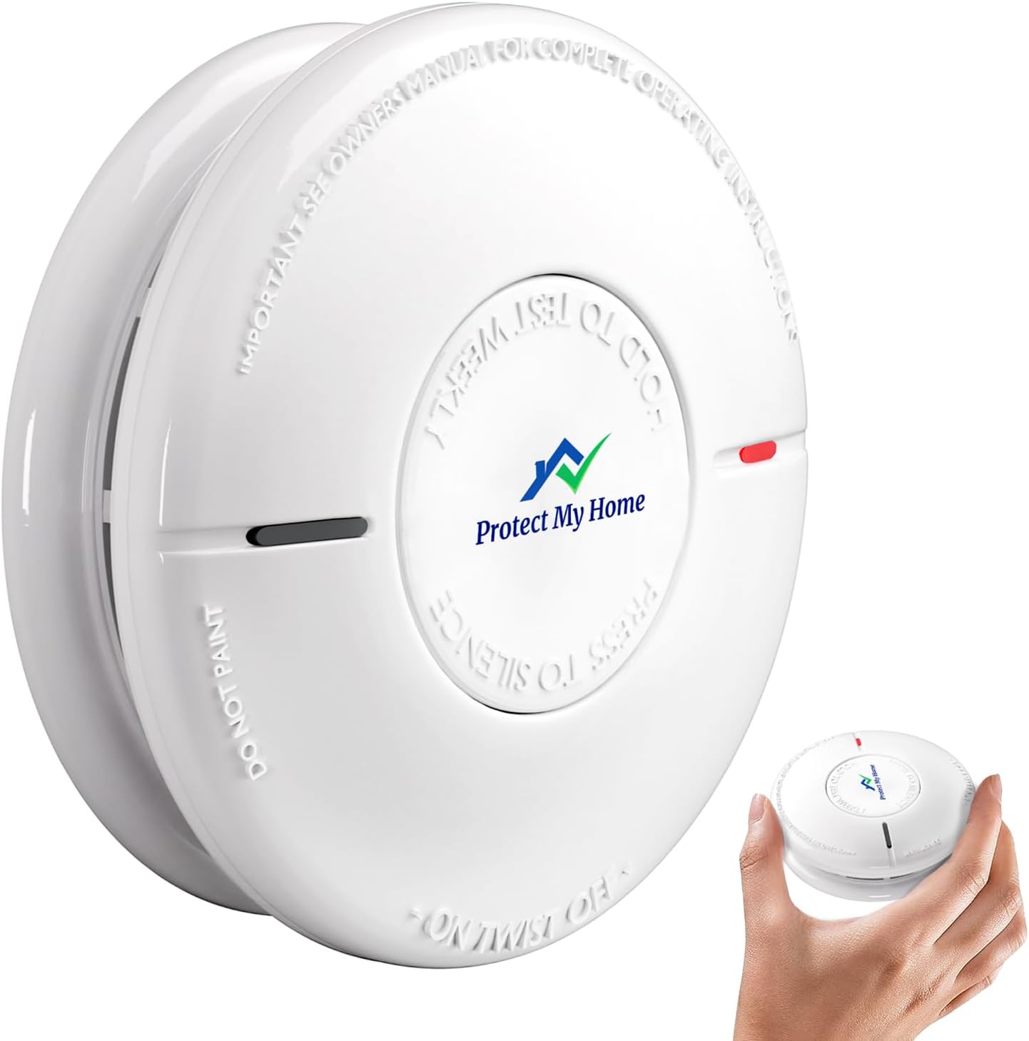 Protect My Home Smoke and Carbon Monoxide Detector Combo CO & Smoke