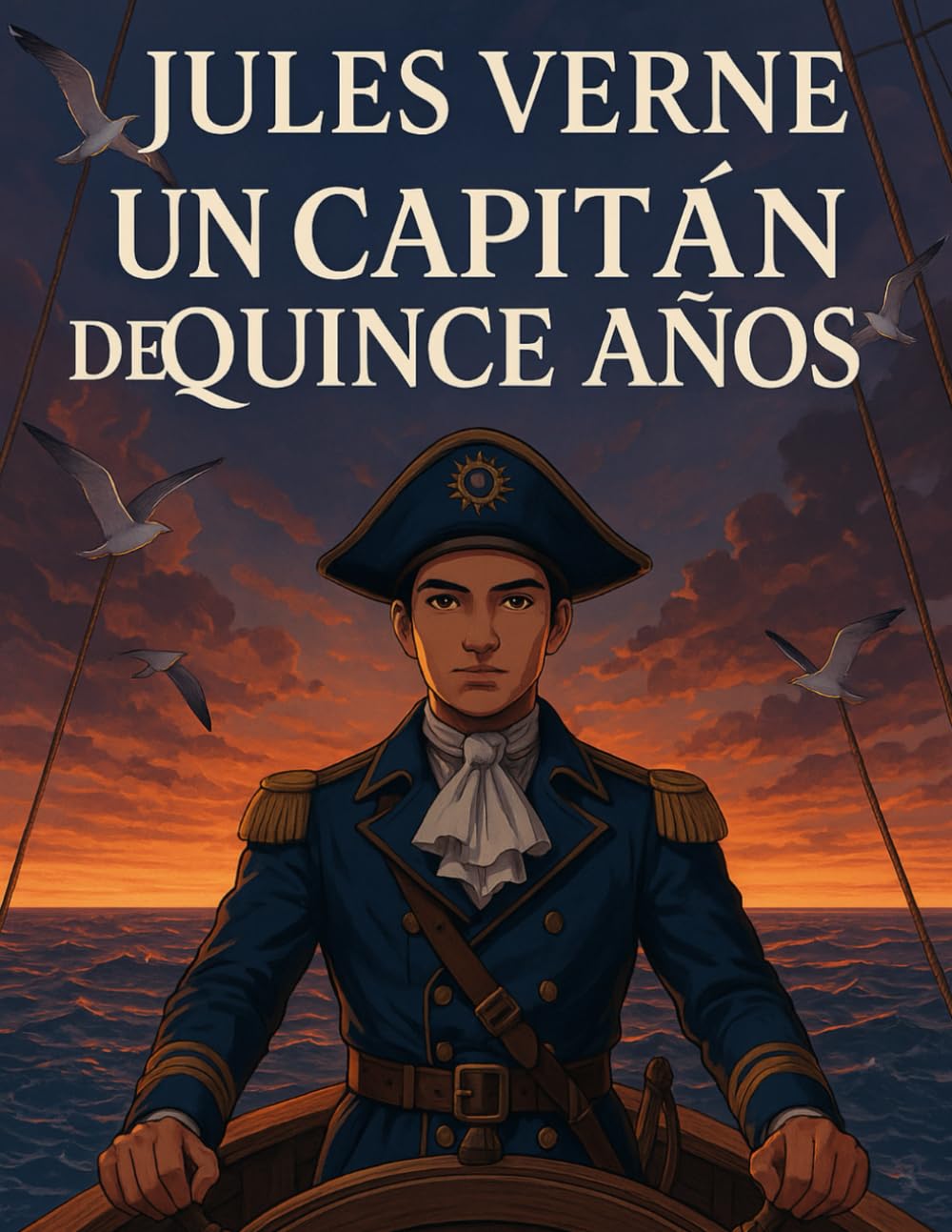 Un Capitán de Quince Años (Edición española): Una aventura marítima inolvidable de la literatura clásica
