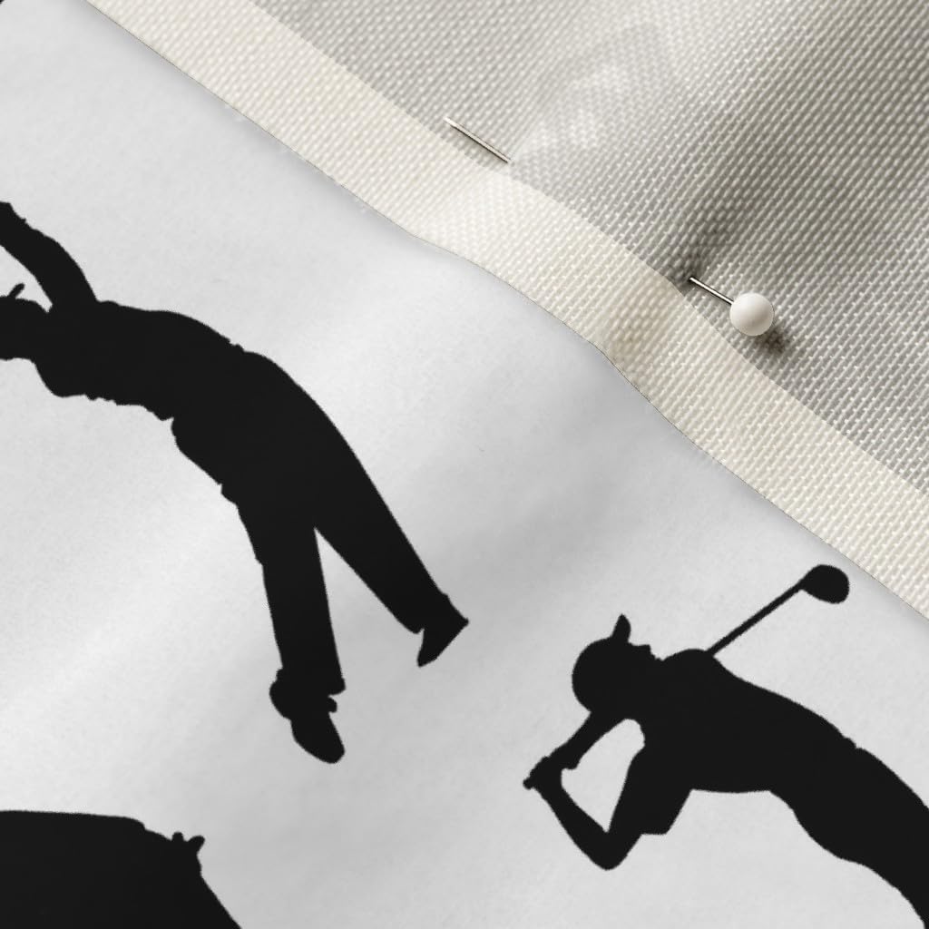 Spoonflower Fabric - Golfers Small Golf Golfing Golfer Ball Sports Sport Man Cave Printed on Upholstery Velvet Fabric Fat Quarter - Upholstery Home Decor Bottomweight Apparel