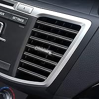 Vista 7 de 20 ribetes decorativos para aire acondicionado, universal, impermeable, flexible, de cloruro de polivinilo (PVC), decoración para la mayoría de Negro