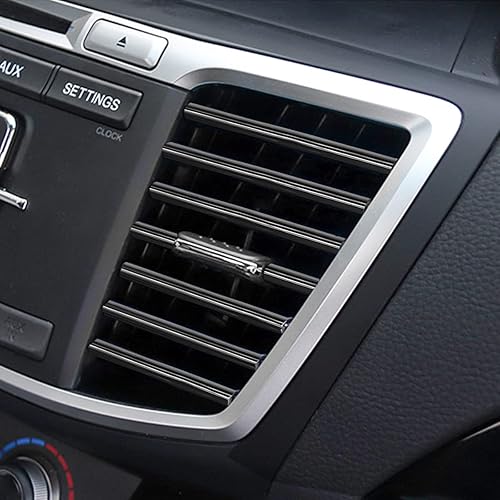 Miniatura 7 de 20 ribetes decorativos para aire acondicionado, universal, impermeable, flexible, de cloruro de polivinilo (PVC), decoración para la mayoría de Negro