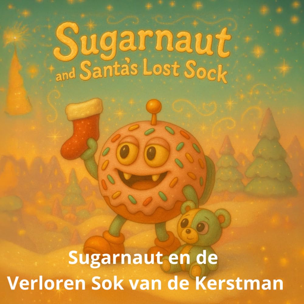 Sugarnaut en de Verloren Sok van de Kerstman: Een zoet kerstverhaal over de magie van delen (sugarnaut (nederlandse editie))