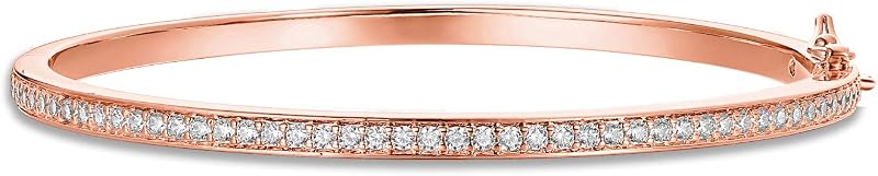 Pulseras DE tenis de zirconia cúbicas chapadas en oro de 14 quilates para mujer