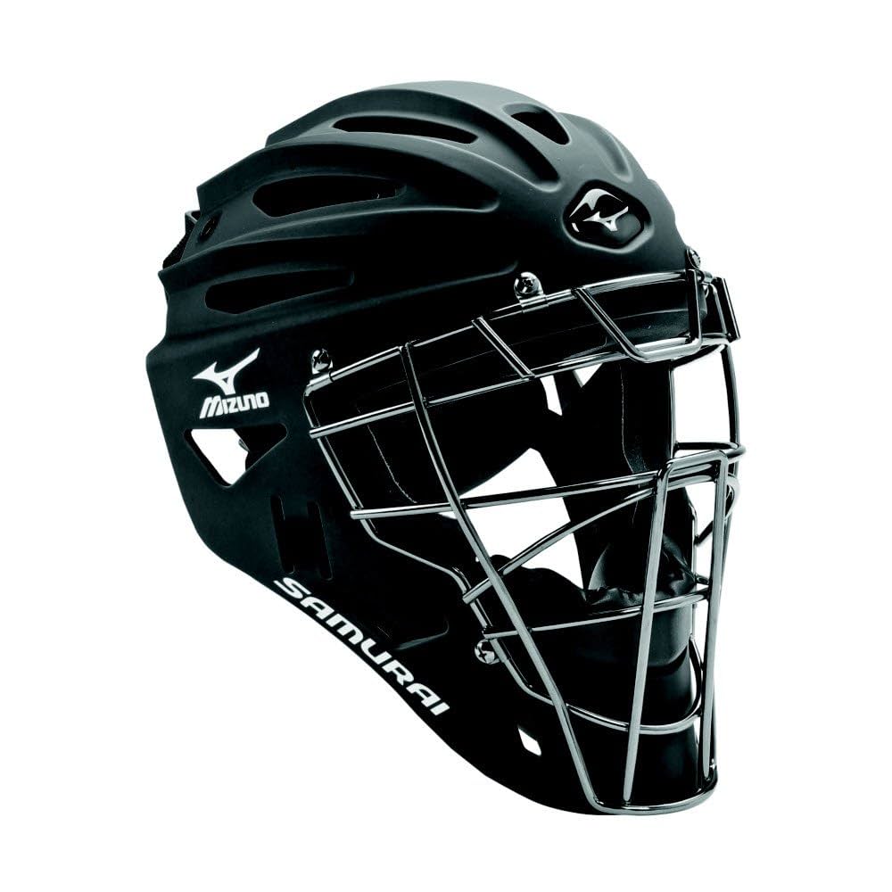 Mizuno SAMURAI キャッチャーマスク ブラック Amazon.com : Mizuno G4 Samurai Catcher's Helmet, Black