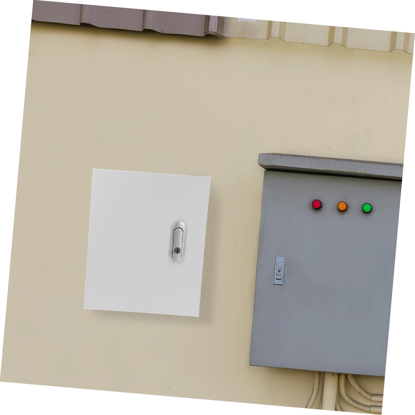 Alipis Wetterfeste und Langem Schloss für Elektrische Komponenten Metall Elektrobox aus Edelstahl Spritzwassergeschützt mit Verstärktem Gehäuse für Außenbereich und Hochleistungsgeräte