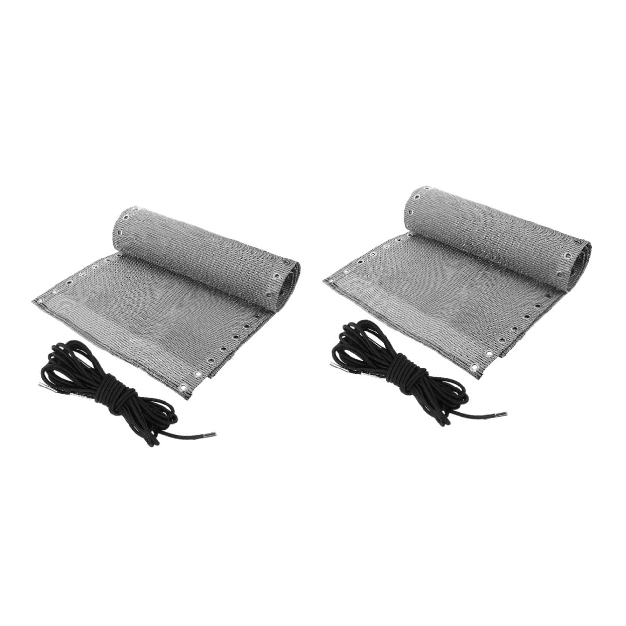Tissu de remplacement pour chaise pliante Mikikit lot de 2 toiles robustes de réparation balcon