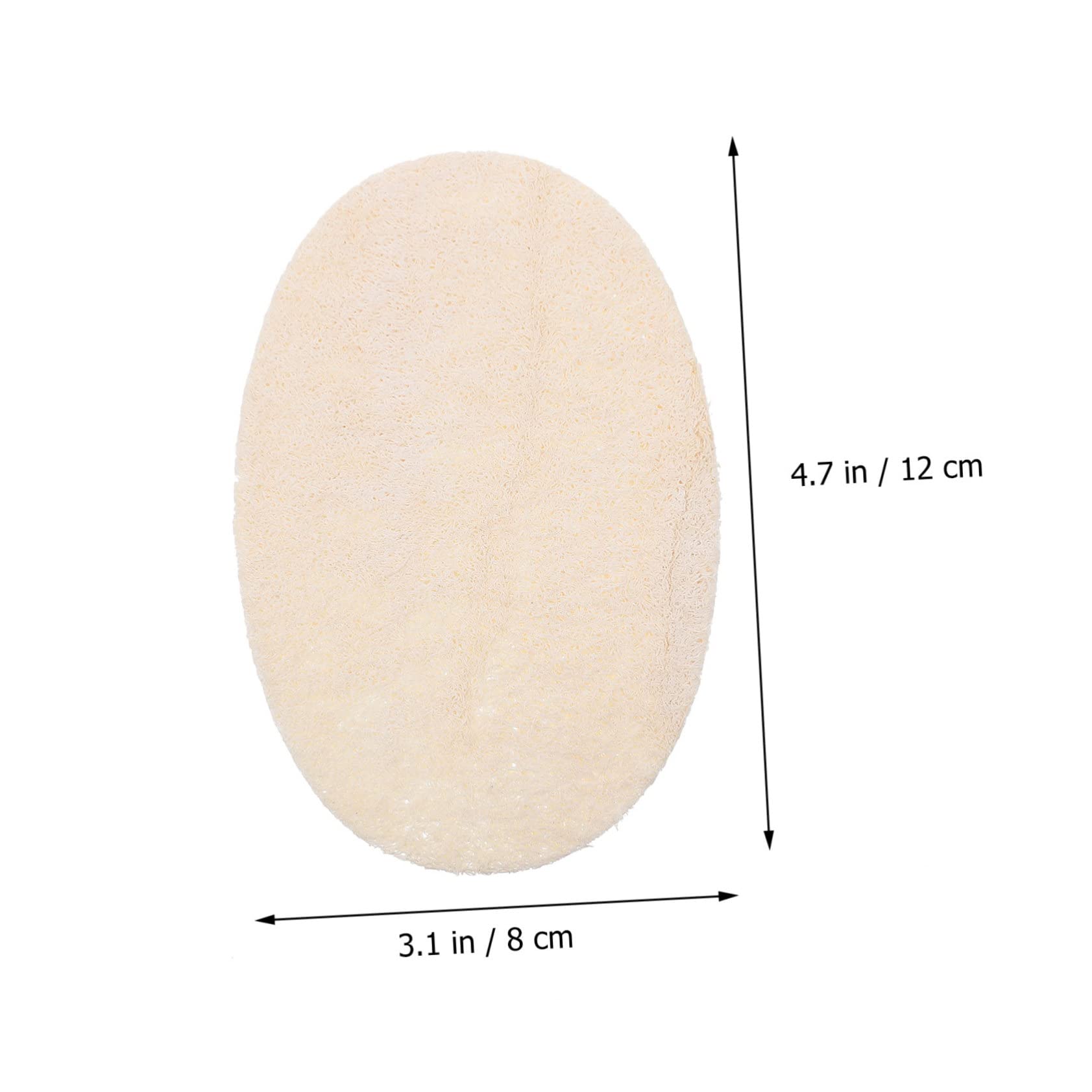 TOPBATHY 18pezzi Spugna Esfoliante Naturale Per Doccia Di Teli Scrub Per Bagno Accessori Per Pulizia Corpo Per Rimuovere Cellule Morte e Attivare La