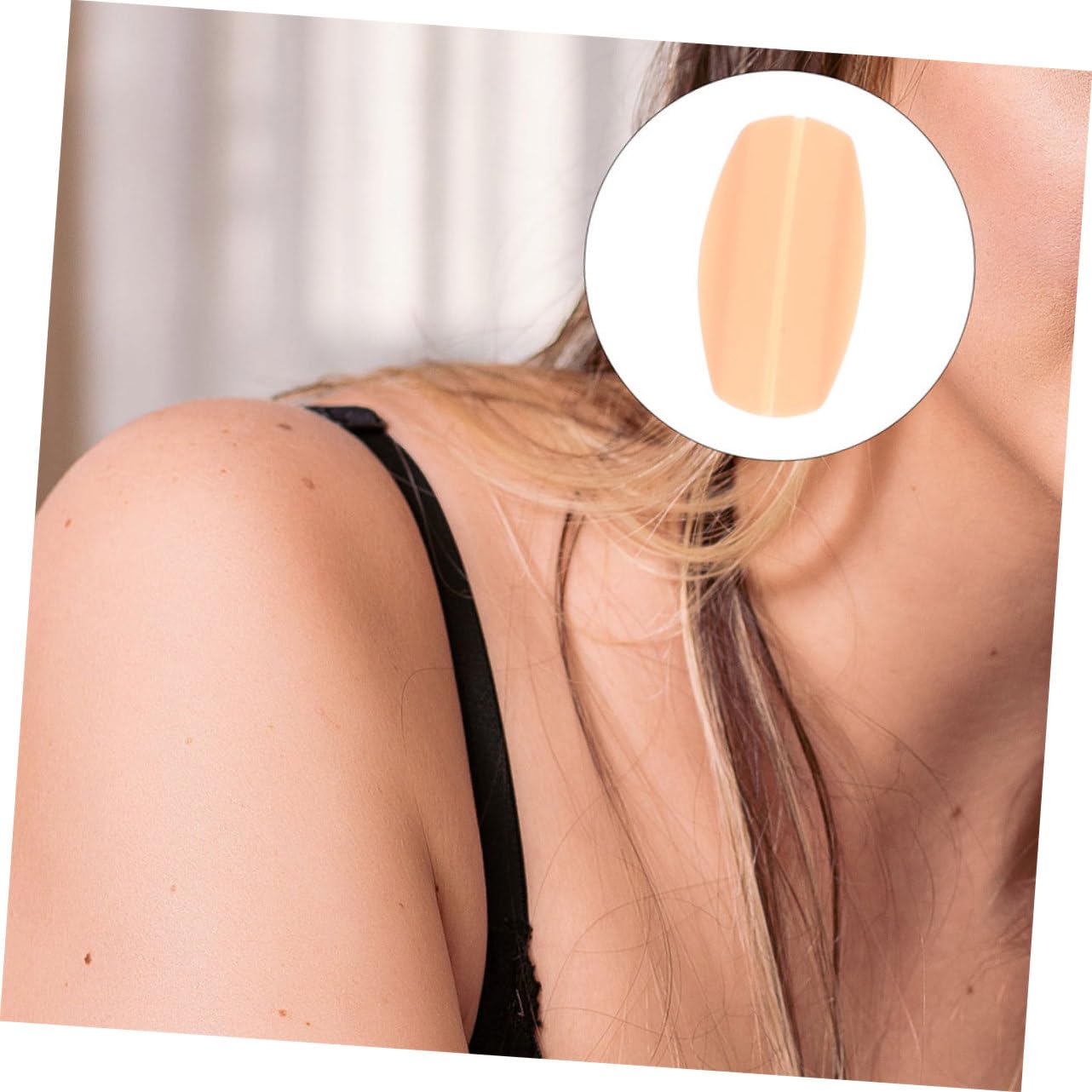Hombrera Invisible Hombrera De Hombrera Para Almohadillas De Correa De Sujetador Cojín De Hombrera Cojines Antideslizantes Para Hombreras Gel De Sílice