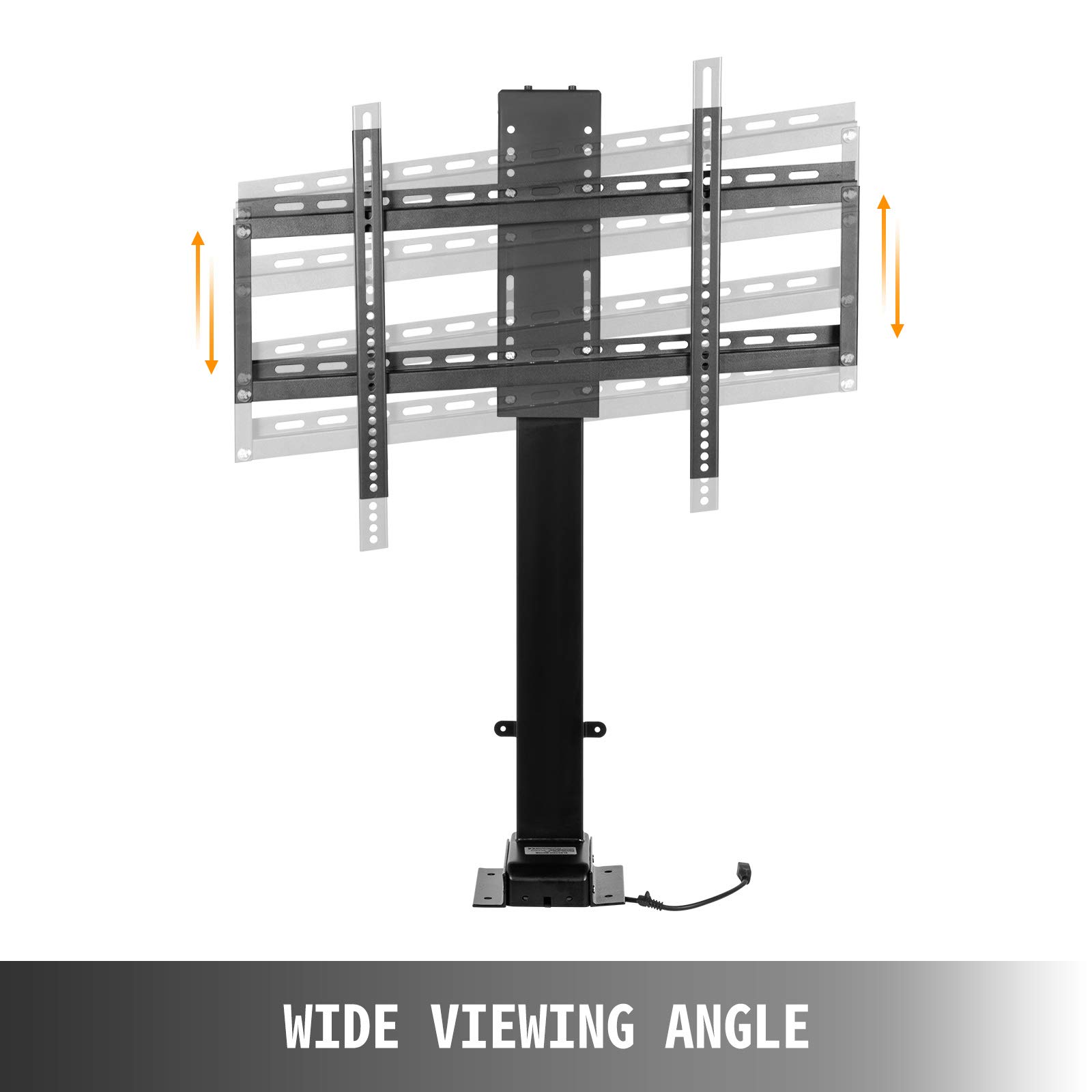 VEVOR Swivel Motorized TV Lift Stroke Length 40 Inch Motorized TV Mount Fit for 3270 Inch TV