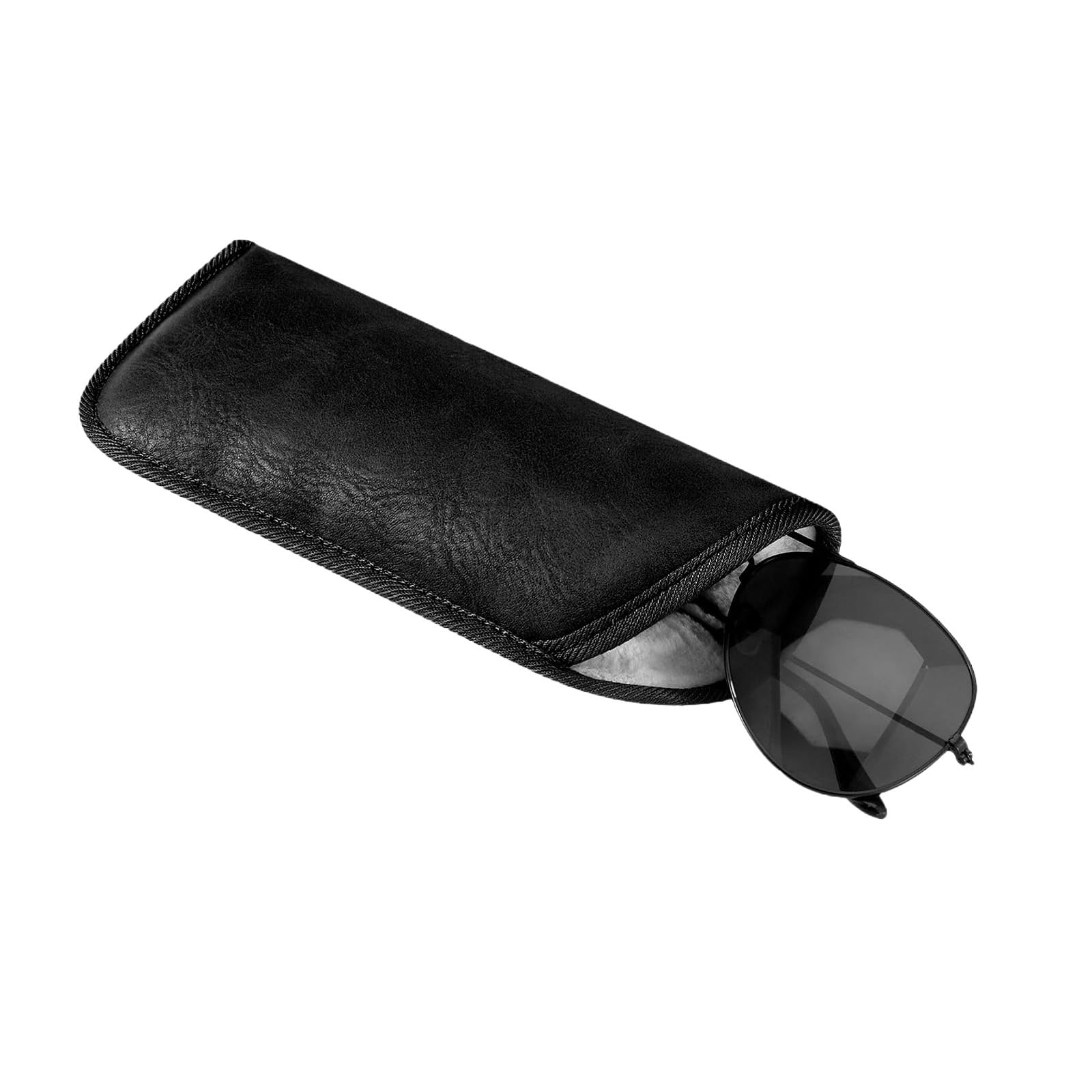 APGLSXY Eyeglass Water PU Case for Glasses Sunglasses Ideal for Commuters Compact Squeeze Proof Glasses
