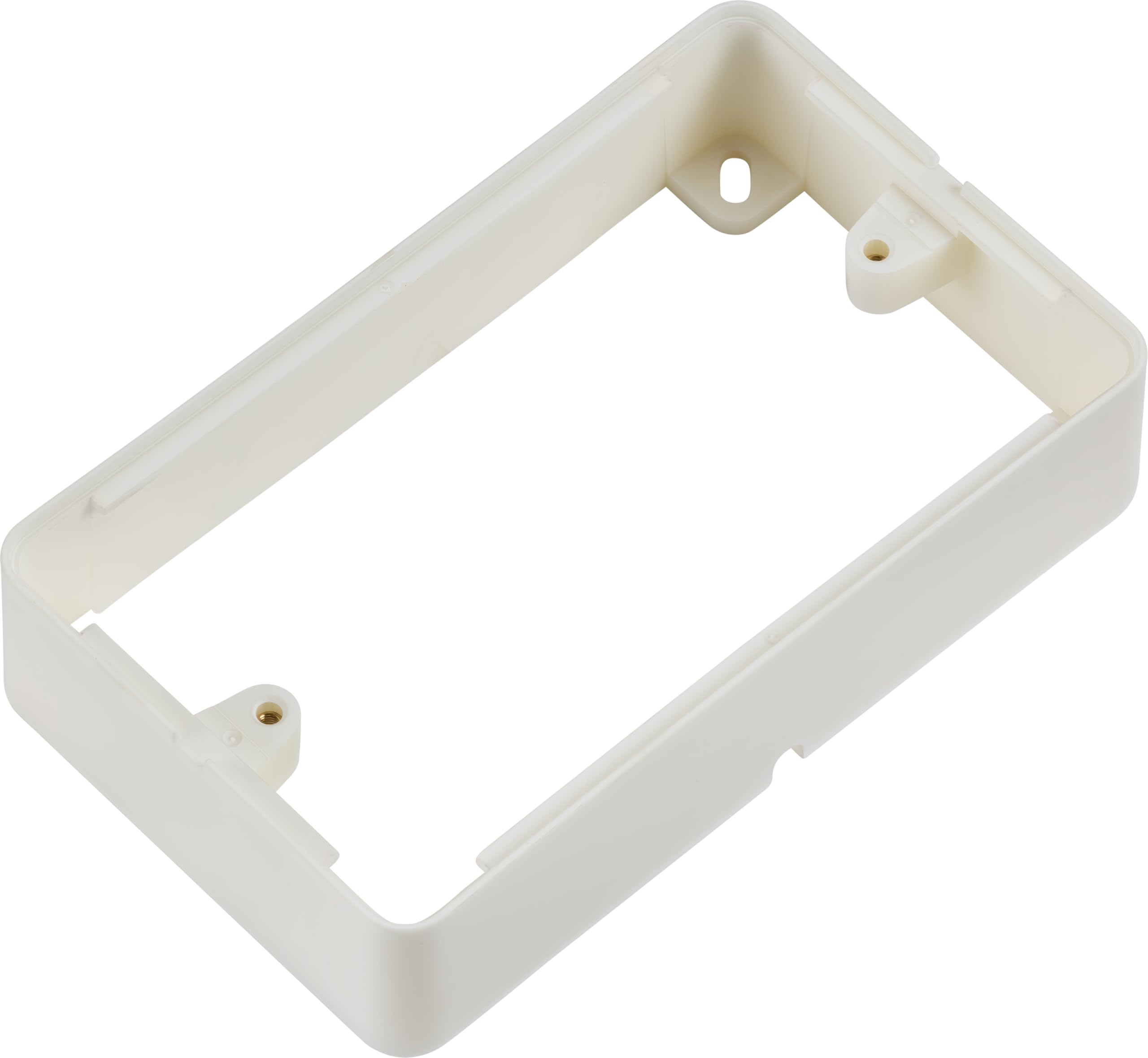 Knightsbridge 2G Surface Box - White