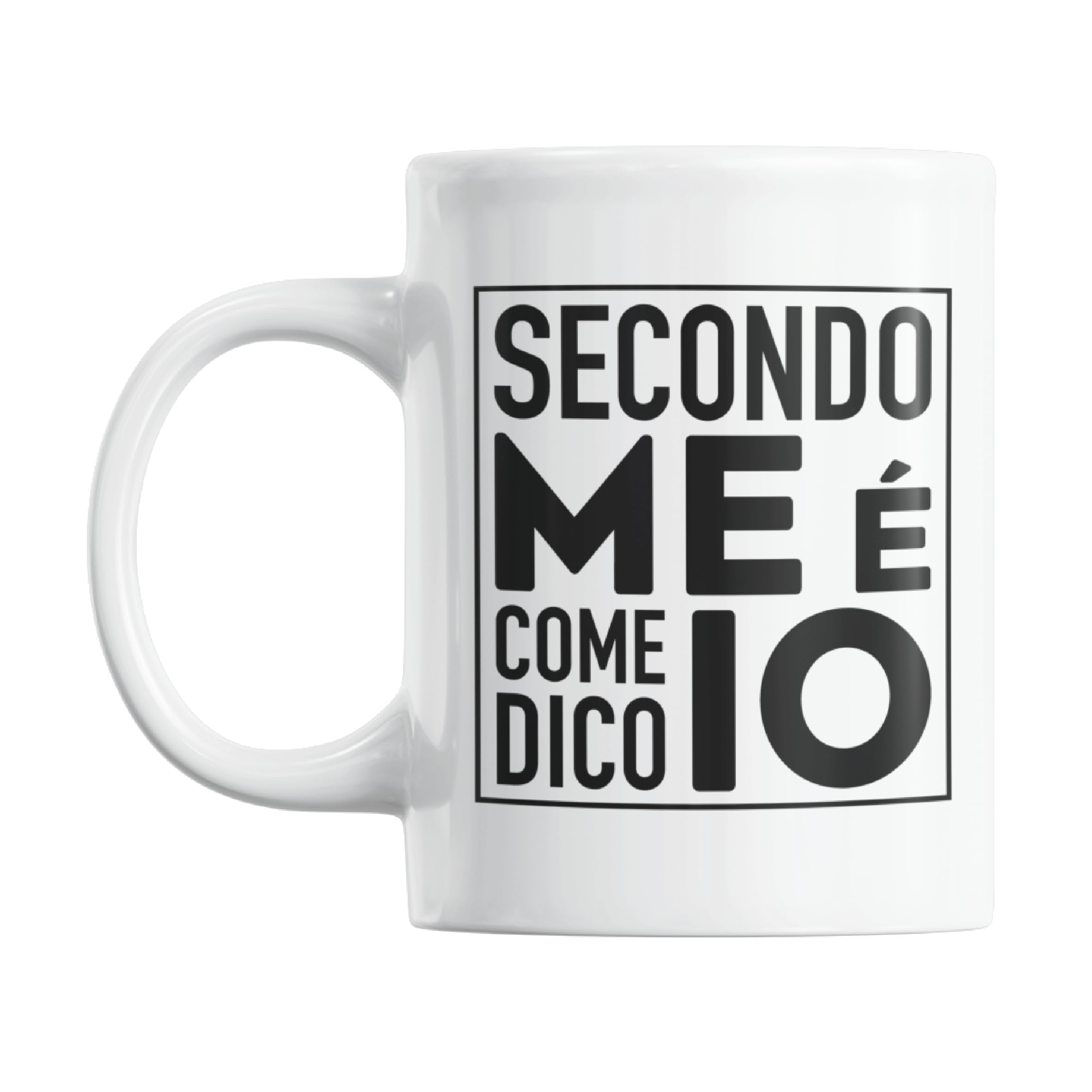 Gesar Tazza Divertente da Ufficio - Tazza " Secondo me è come dico io " - Idee Regali Originali per Uomo e Donna - Regalo di compleanno - Festa della Mamma - Frasi Divertenti