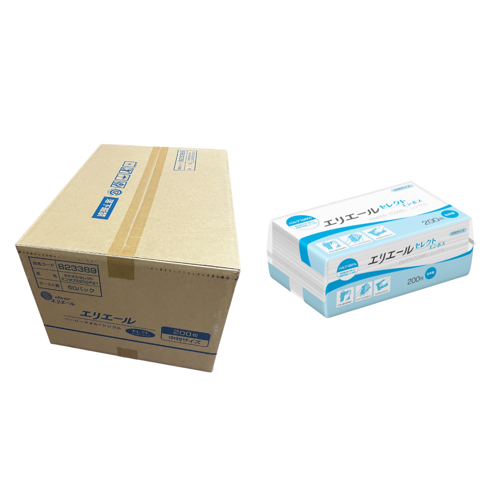 Amazon.co.jp: 株 EBS エリエール エリエールペーパータオル セレクト