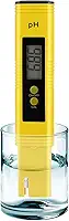 Ruolan Medidor de Ph para Hidroponia de Água Caneta Testadora de Ph Digital 0,01 Tamanho de Bolso de Alta Precisão com Faixa de Medição de Ph de 0 A 14 para Consumo Doméstico, Piscina e Aquário