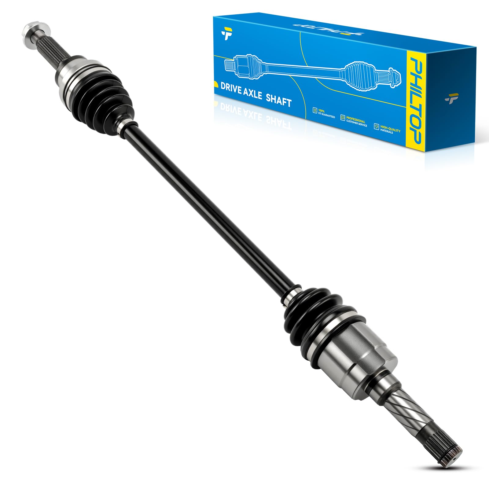 PHILTOP NCV11168 Rear CV Axle Shaft Assembly Compatible with Ford Escape 2013-2019, Lincoln MKC 2015-2019, Lincoln MKZ 2013, 1 PCS CV Axle Drive Shaft-image-29
