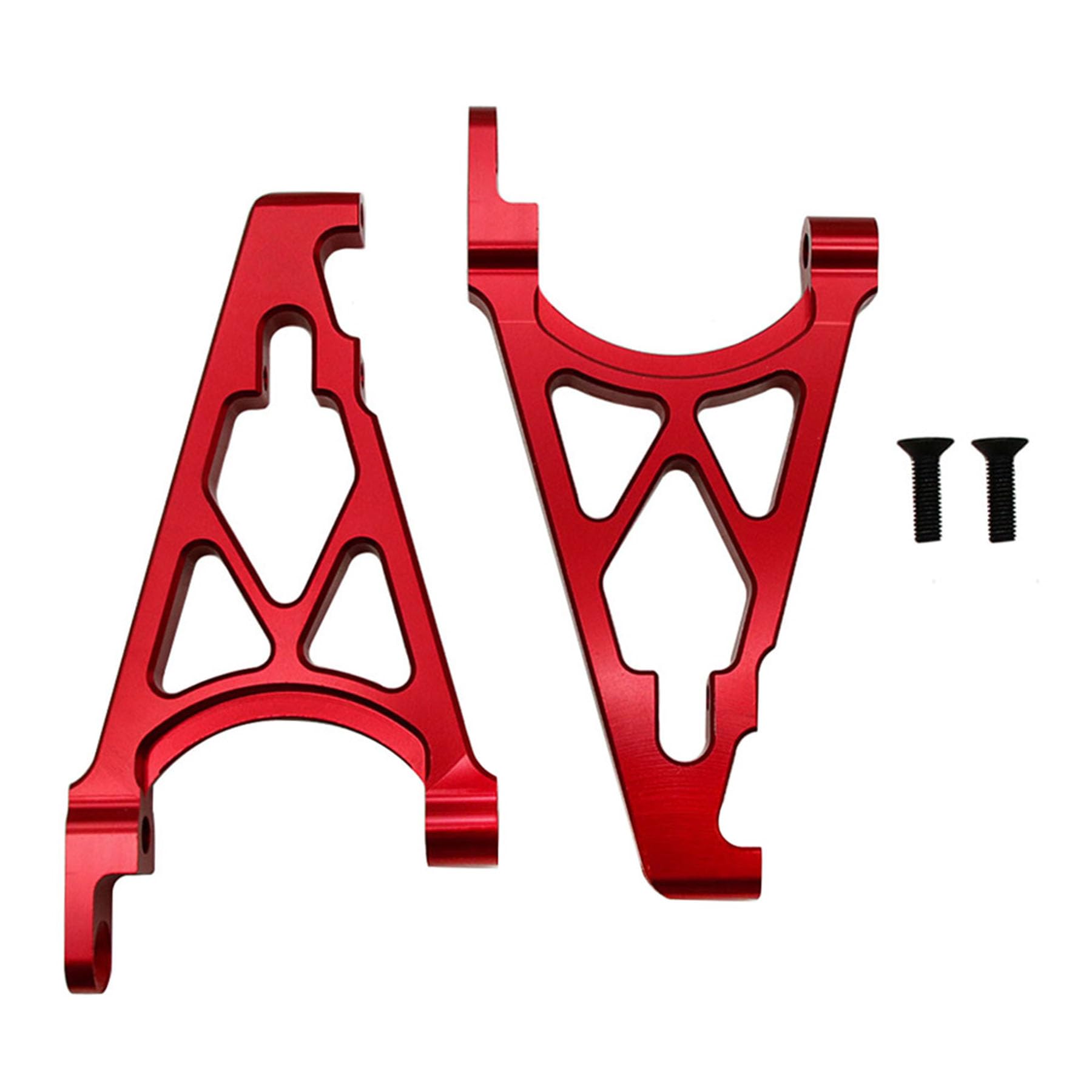 FLMLF Alloy Rear Shock Tower Set Red for 1/5 Hpi Rovan Km Baja 5B 5T 5SC