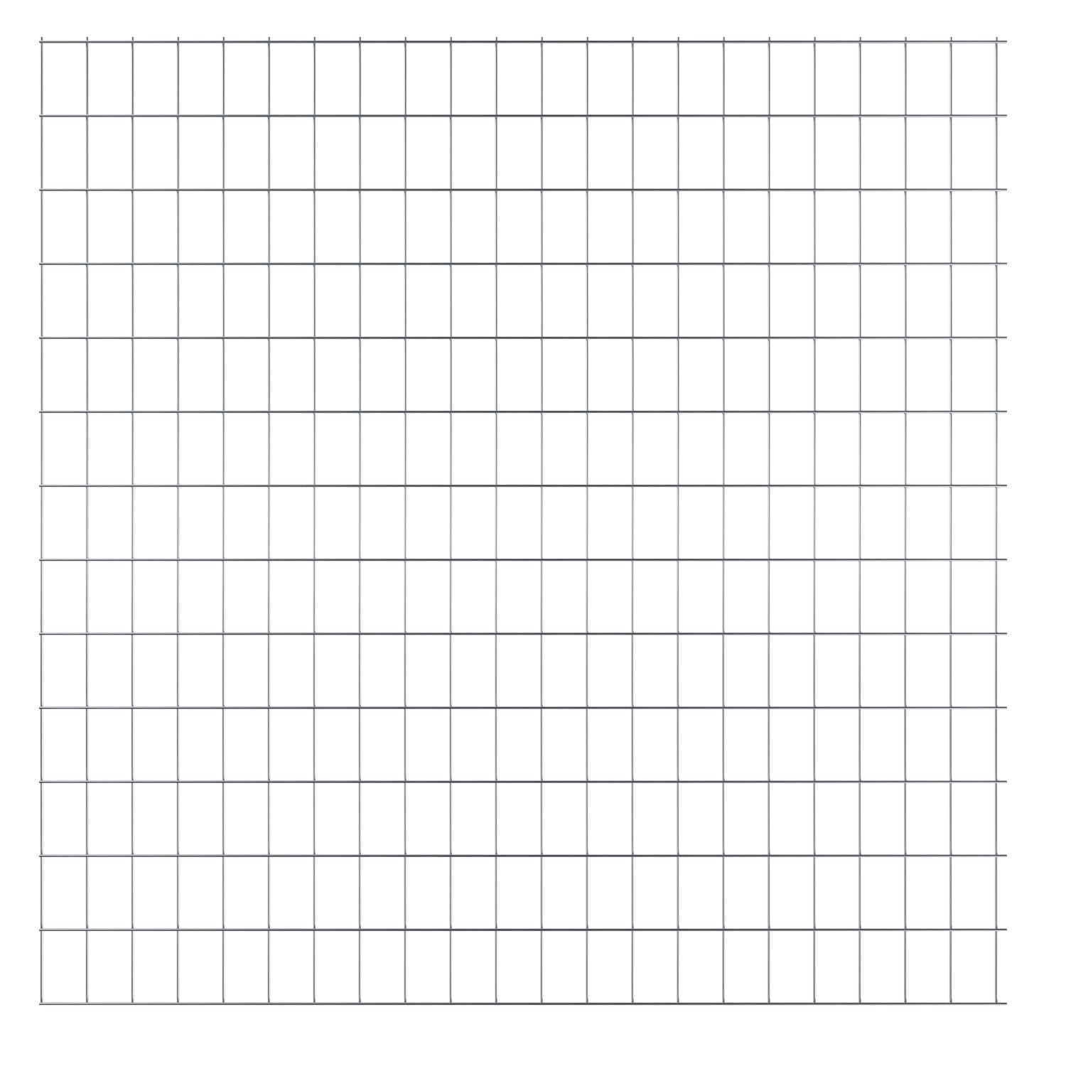 Rotolo Rete Metallica Per Recinzioni 25 M Zincata Elettrosaldata Rigida Maglia 75 x 50 mm Per Giardino Orto Piante Spazi Esterni (100 Cm)