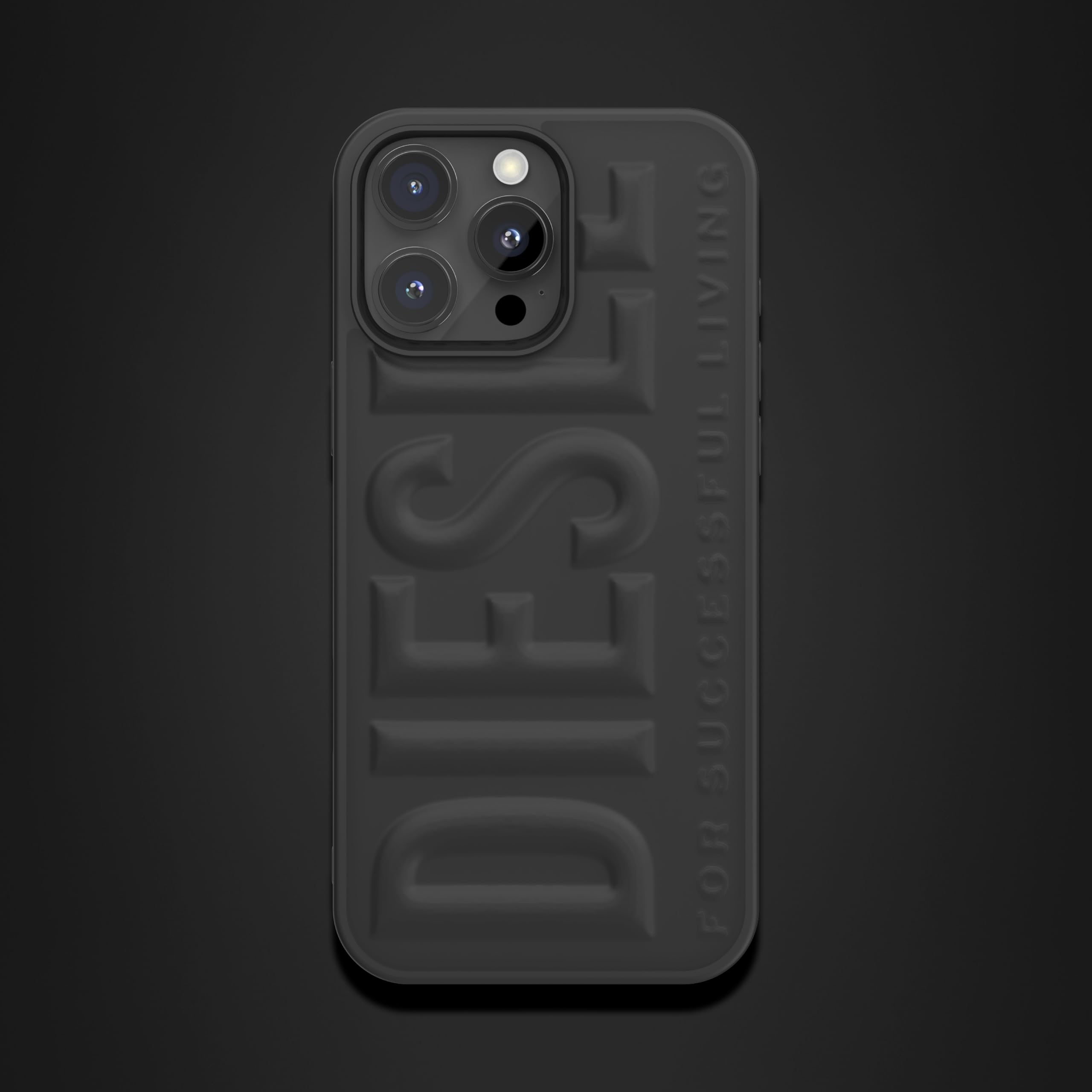 DIESEL iPhone16 Pro ケース iPhone 16 Proケース Booklet MagSafe ブラック – MiraiSell
