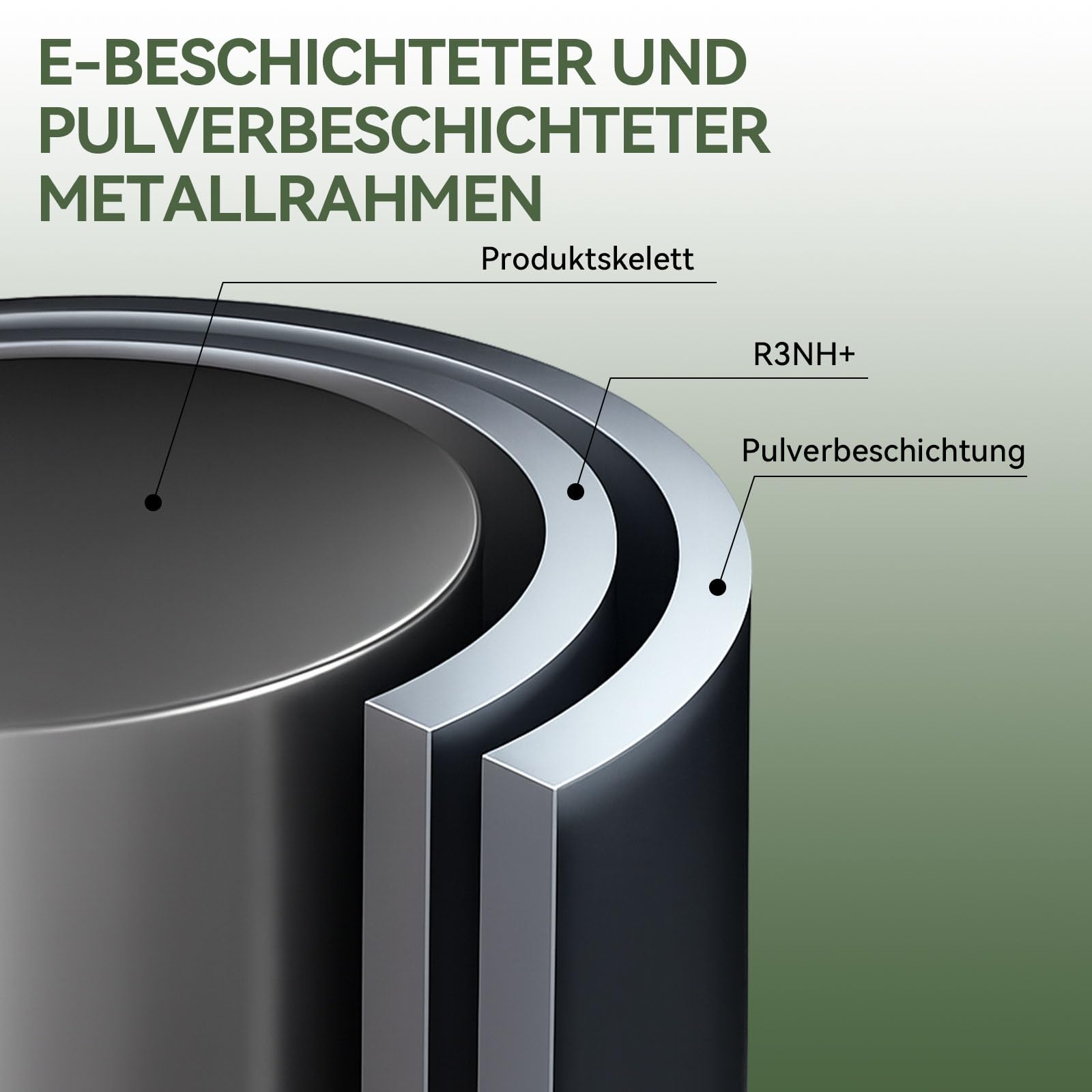 Aoxun Schaukelstuhl Outdoor,Ergonomischer Schaukelsessel für Indoor,Relaxsessel Garten,Balkon Sessel,Wetterfester Gartenstuhl Bequem,bis 200KG(Grau)